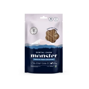 Monster Dog Dental Chew GF Chicken M Week (7st) 180 g