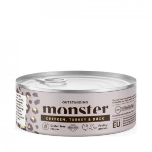 Monster Cat Ad Multi Chicken/Turkey/Duck Burk 100 g