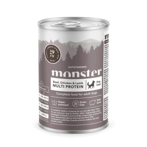 Monster Dog Multi Beef/ Chick/ Lamb Burk 400