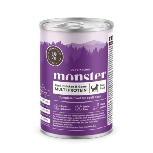 Monster Dog Multi Beef/ Chick/ Game Burk 400 g