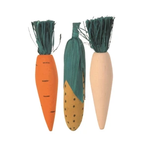 Trixie Gnagarträ med halm 3-pack