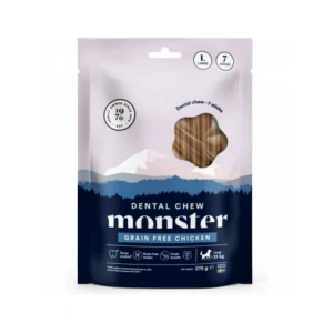 Monster Dog Dental Chew GF Chicken L Week (7st) 270 g