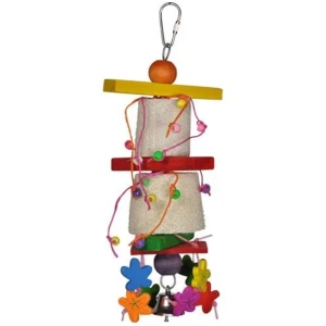 Bird Toy Barrels multi color 27cm