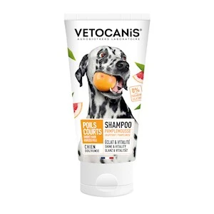 schampo vetocanis, korta pälsar