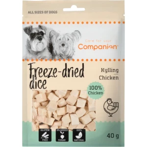 Companion Freeze-dried Dice - kyckling 40g