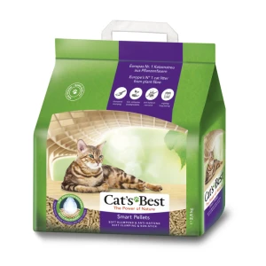 Cat's Best Smart 5 L/2,5 kg, för långhårskatter