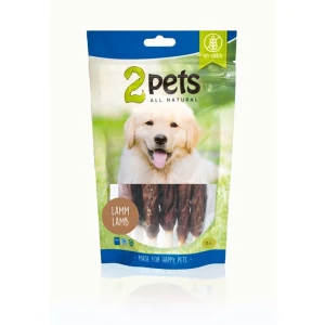 2pets Tuggpinne m lamm 12cm 6-pack, 70g