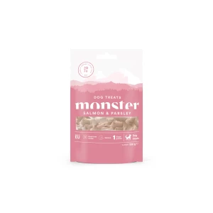 Monster Dog Treats Baked Salmon/Parsley 100 g